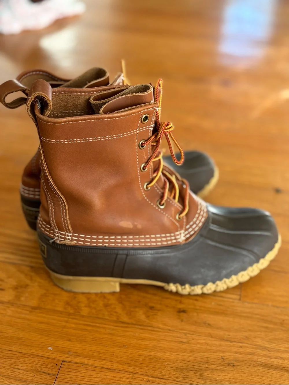 L.L. Bean classic tan
